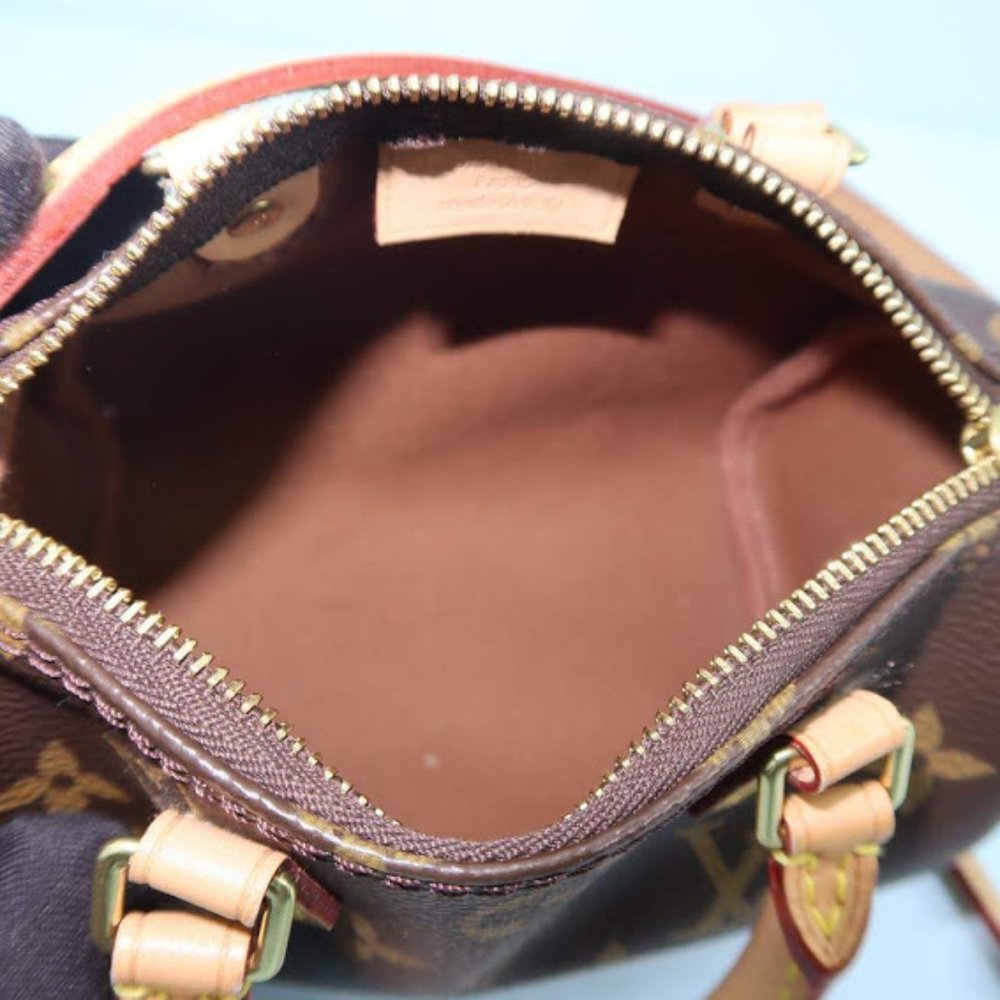 SOLD Louis Vuitton Nano Speedy Crossbody - Picture 7 of 8